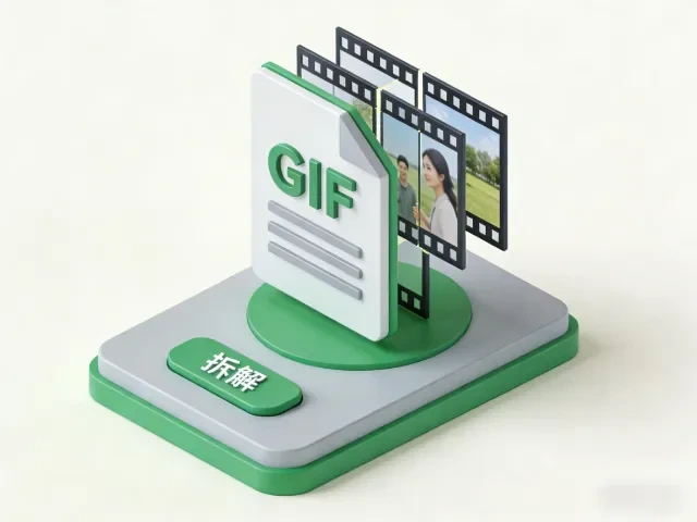 一键拆解gif动图,gif图片抽帧揭秘 - 详细教程